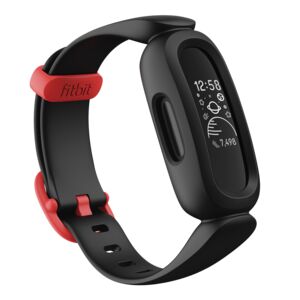 Fitbit Ace 3 Smart Sport Watch Black and Red Fitbit Ace 3 Smart Sport Watch Black and Red